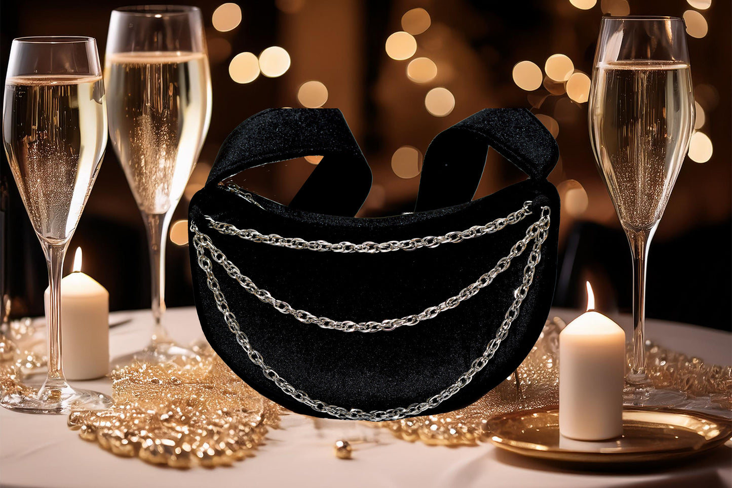 Schnittmuster und Anleitung für die Samt-Abendtasche „Midnight Muse“ – Kreieren Sie Ihre eigene elegante Schultertasche