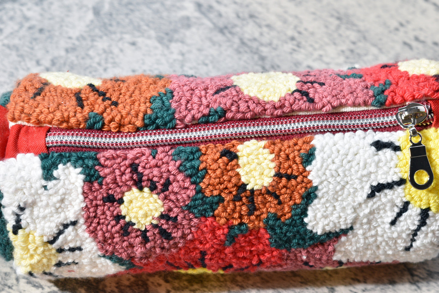 Punch needle Etui bag digital pattern