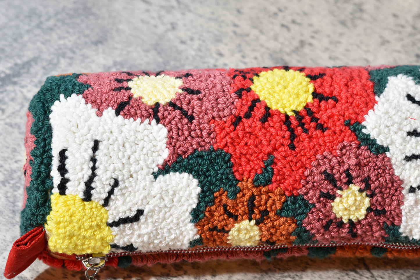 Punch needle Etui bag digital pattern