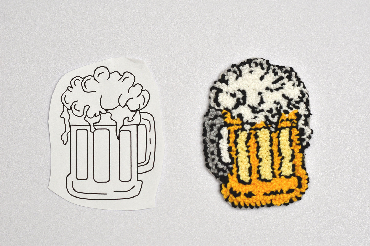 Bar Chart Daydream - 10 Elegant Drink-Themed Embroidery Patterns – Digital PDF with Printable Templates and Step-by-Step Instructions