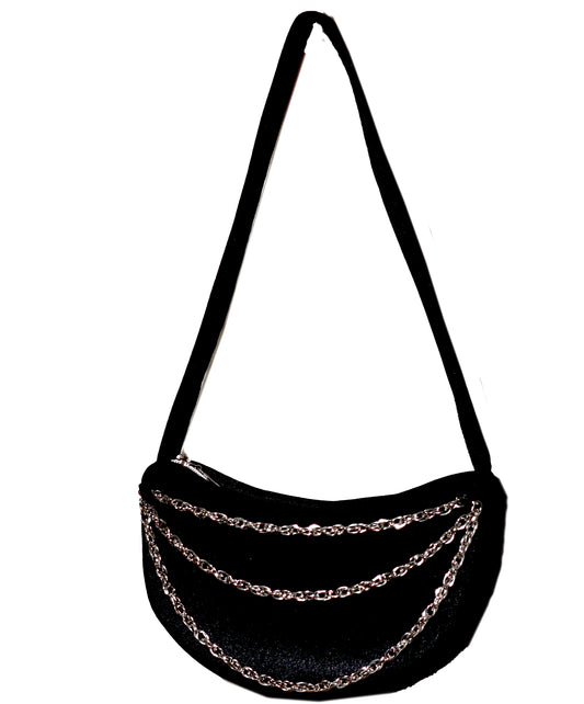 Schnittmuster und Anleitung für die Samt-Abendtasche „Midnight Muse“ – Kreieren Sie Ihre eigene elegante Schultertasche