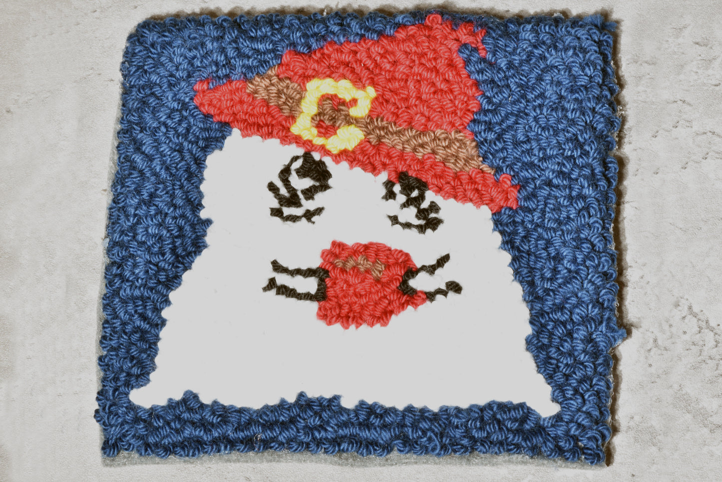 Halloween punch needle coaster set - Digital pattern and instructions