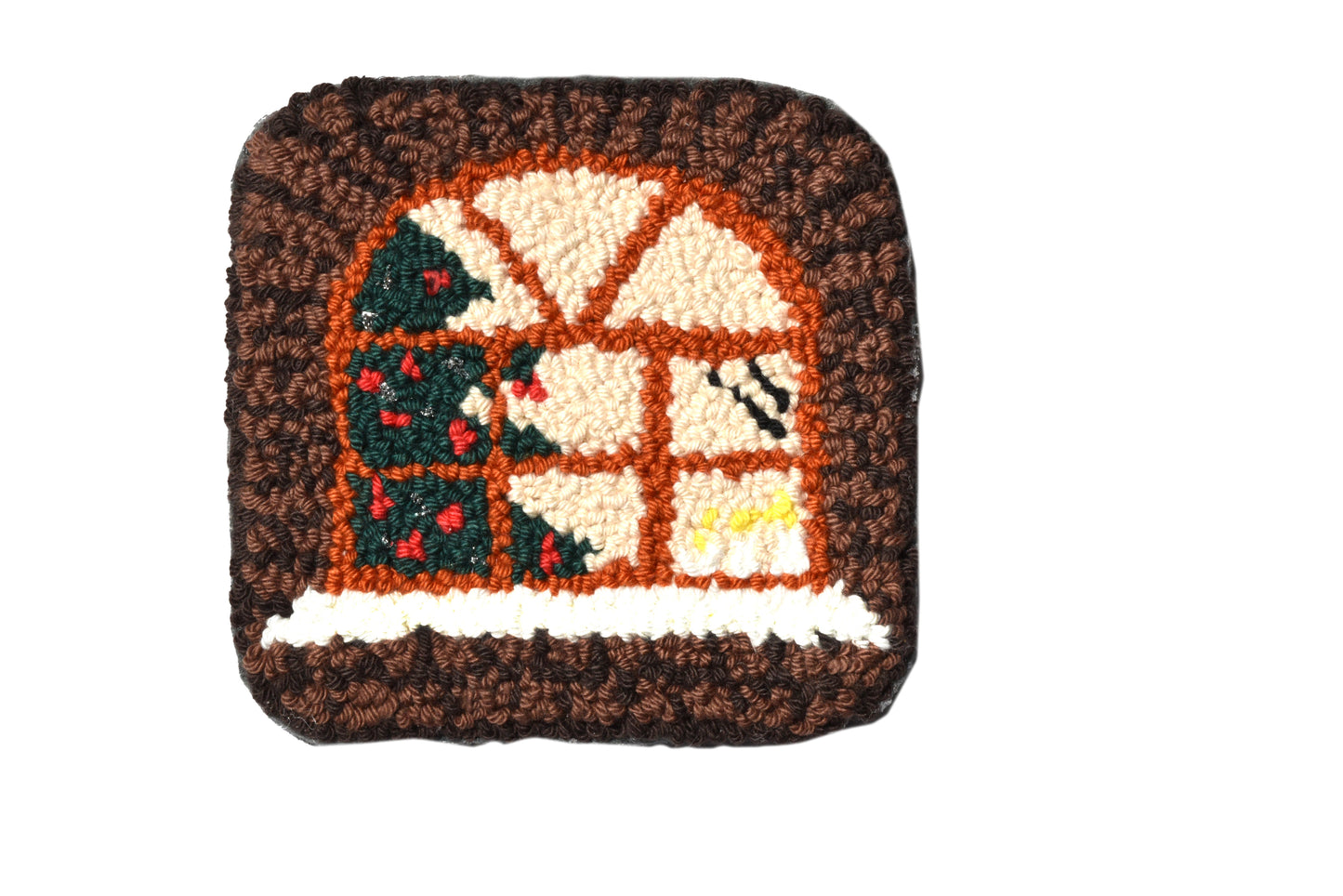 Winter Wonderland Punch Needle Coaster Pattern Set-Digital download