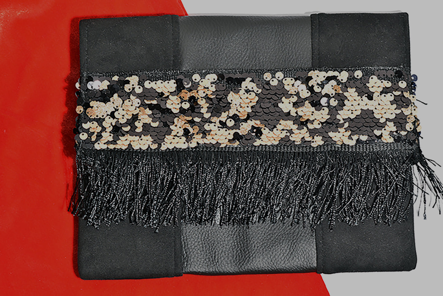 Elegante Abendtasche aus Wildleder und Leder: Digitales Schnittmuster und Schritt-für-Schritt-Anleitung